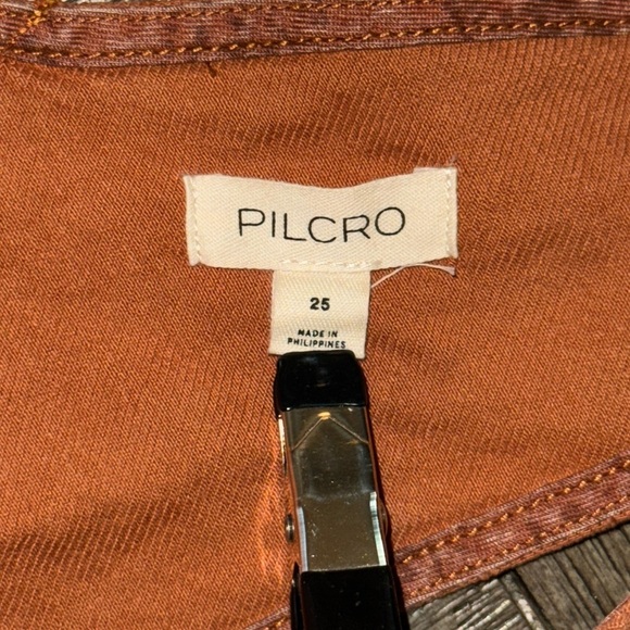 Pilcro Deep-V Jumpsuit Mango - Picture 9 of 12